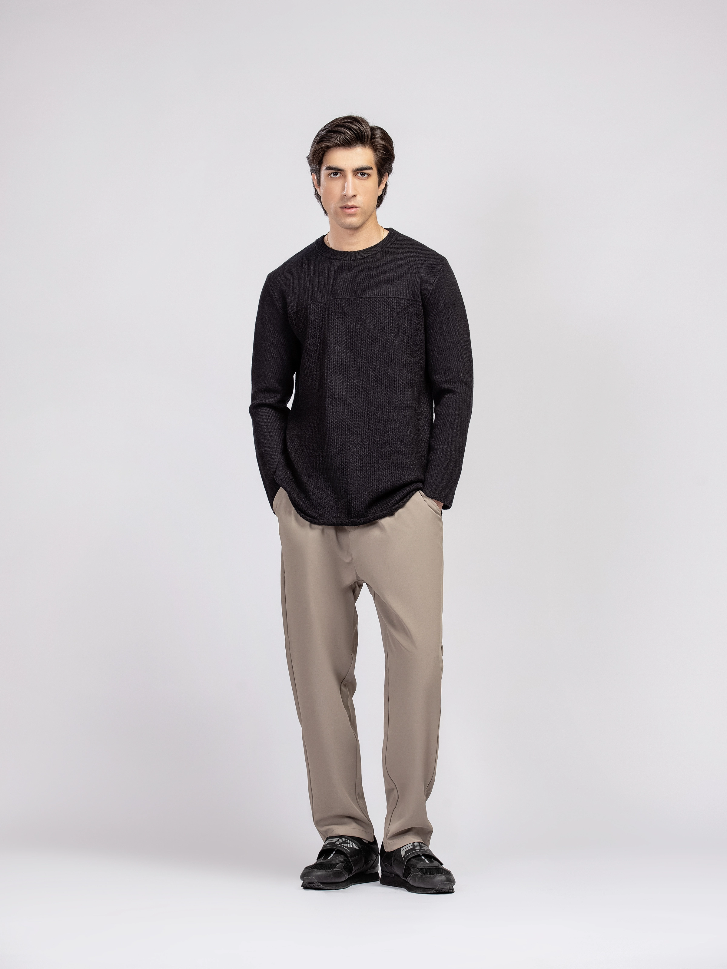 Regular Fit Knitted Sweater - FMTSWT5-052