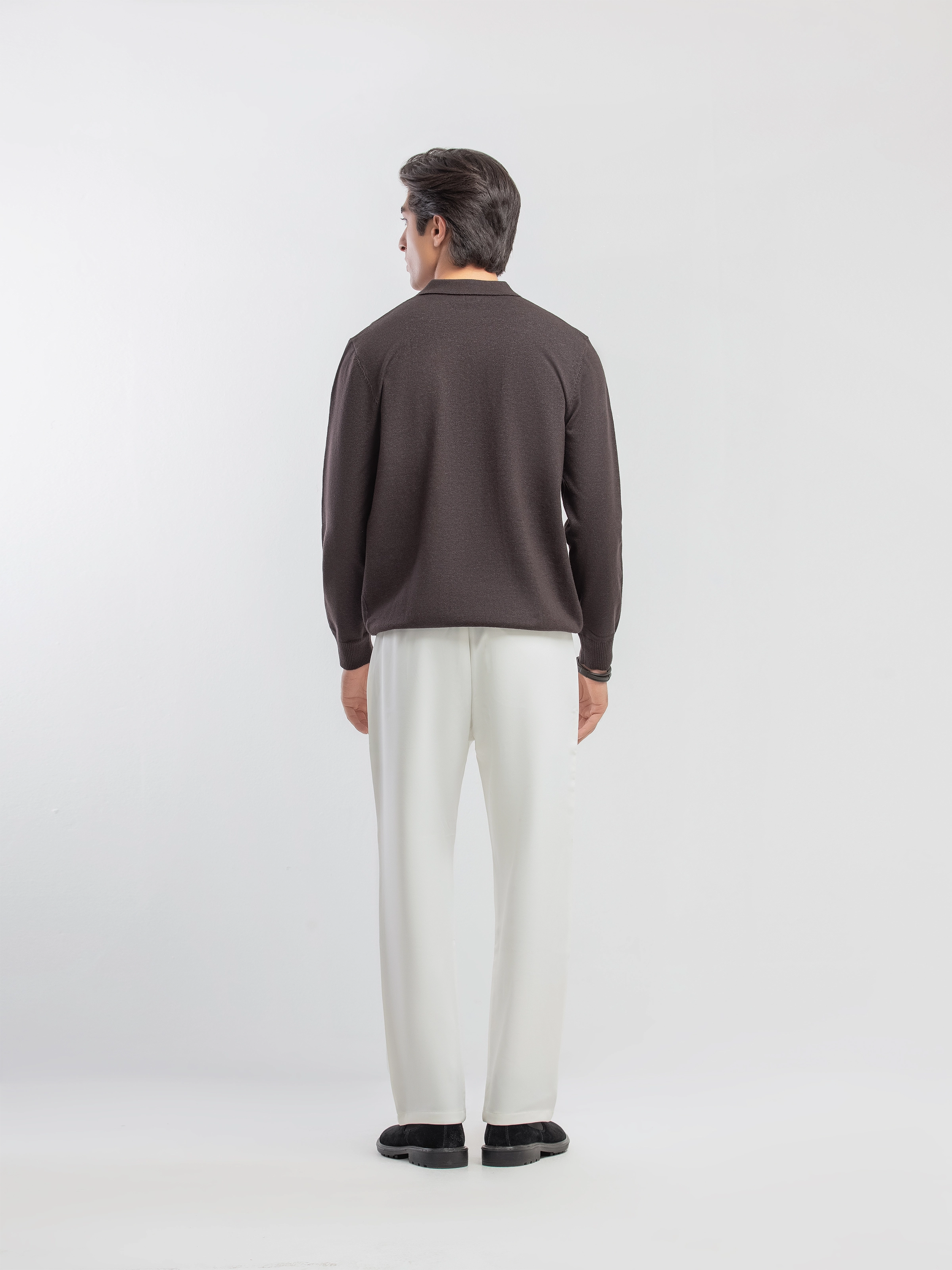 Classic Polo Sweater - FMTSWT5-057