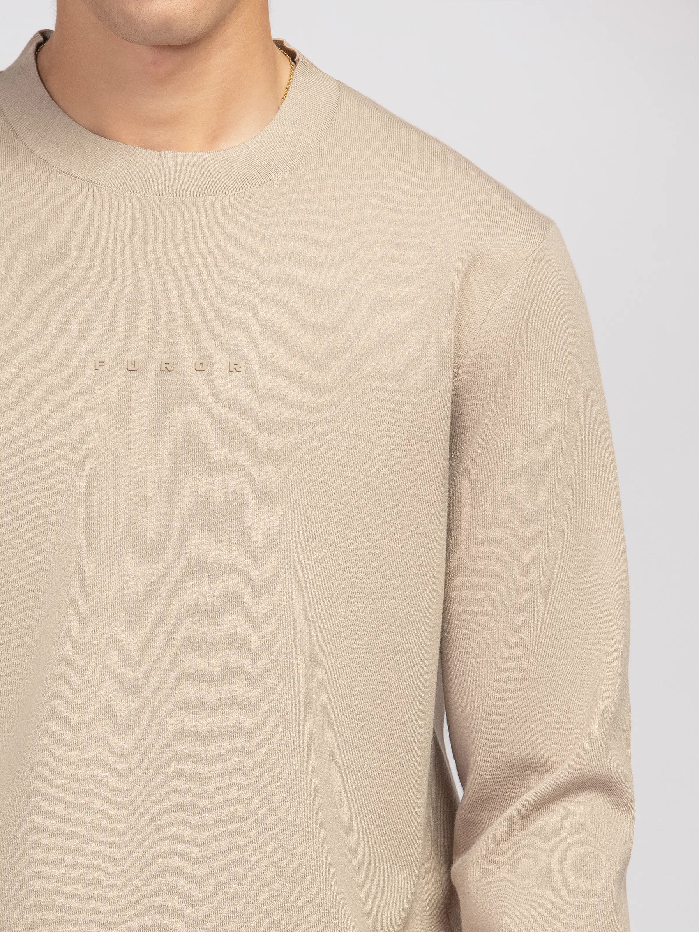 Regular Fit Knitted Sweater - FMTSWT5-070