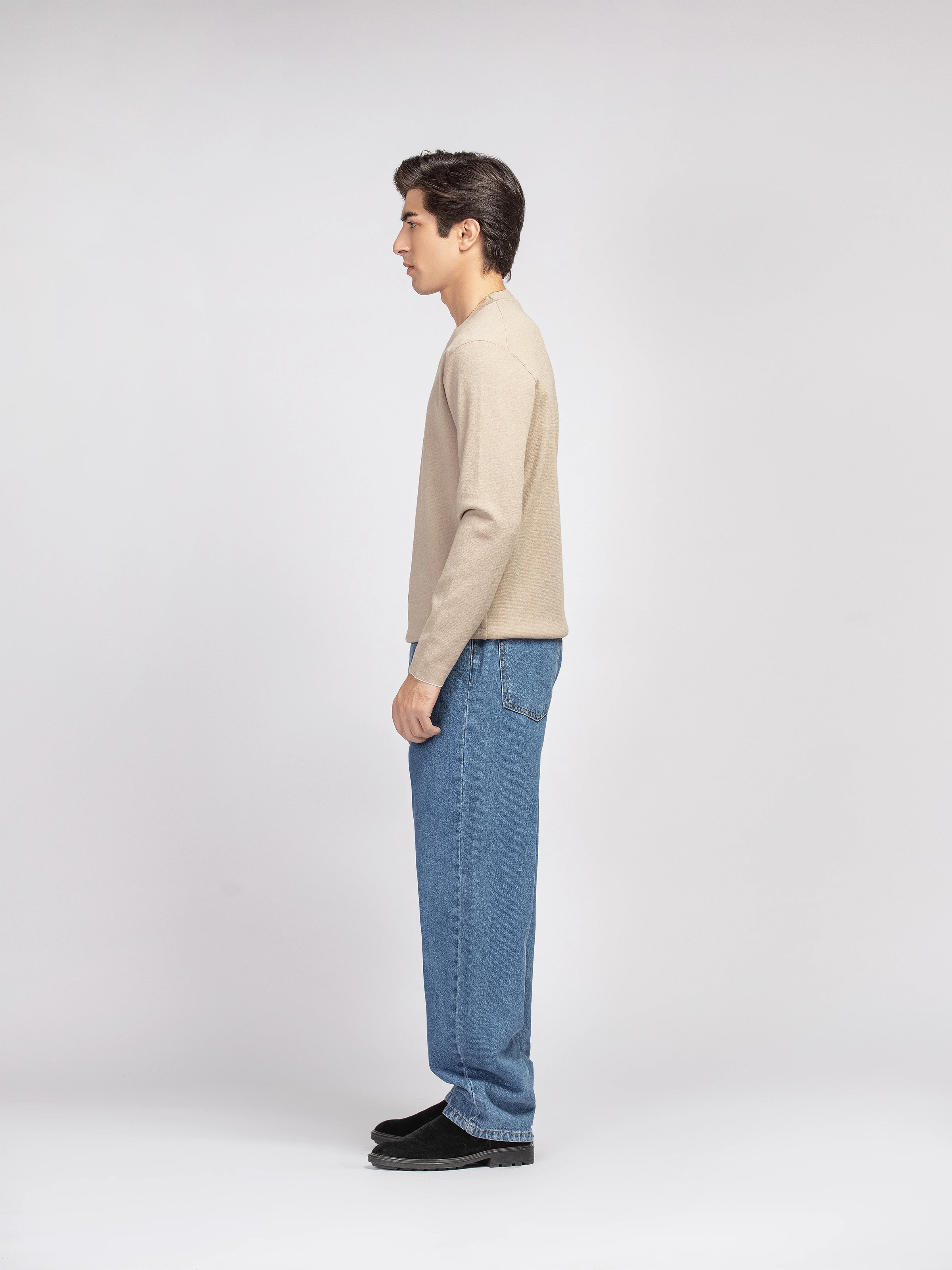 Regular Fit Knitted Sweater - FMTSWT5-070