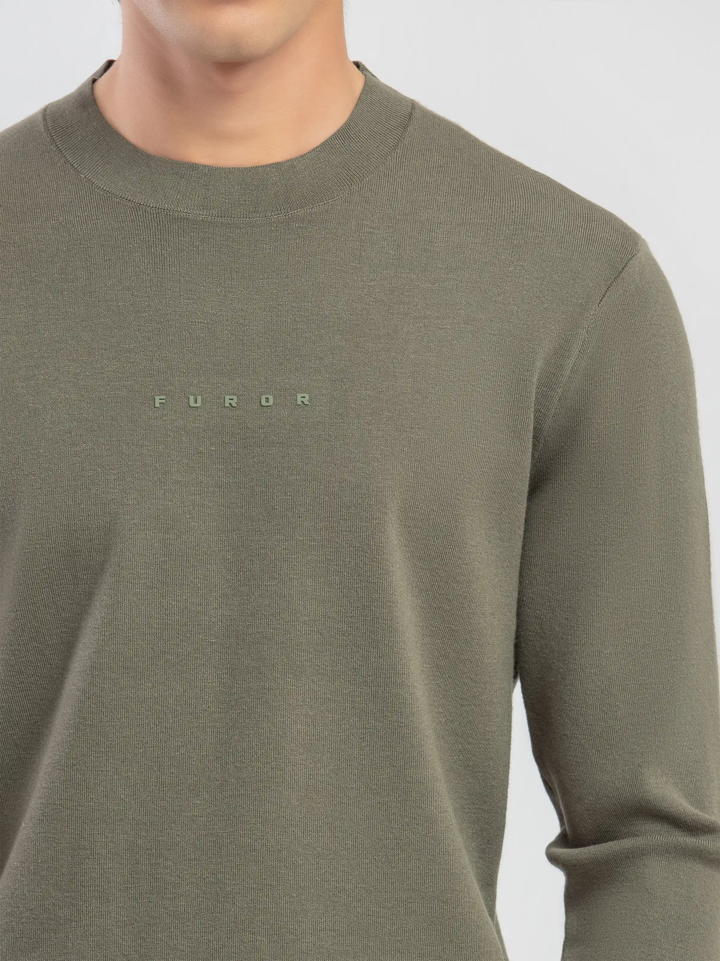 Regular Fit Knitted Sweater - FMTSWT5-071