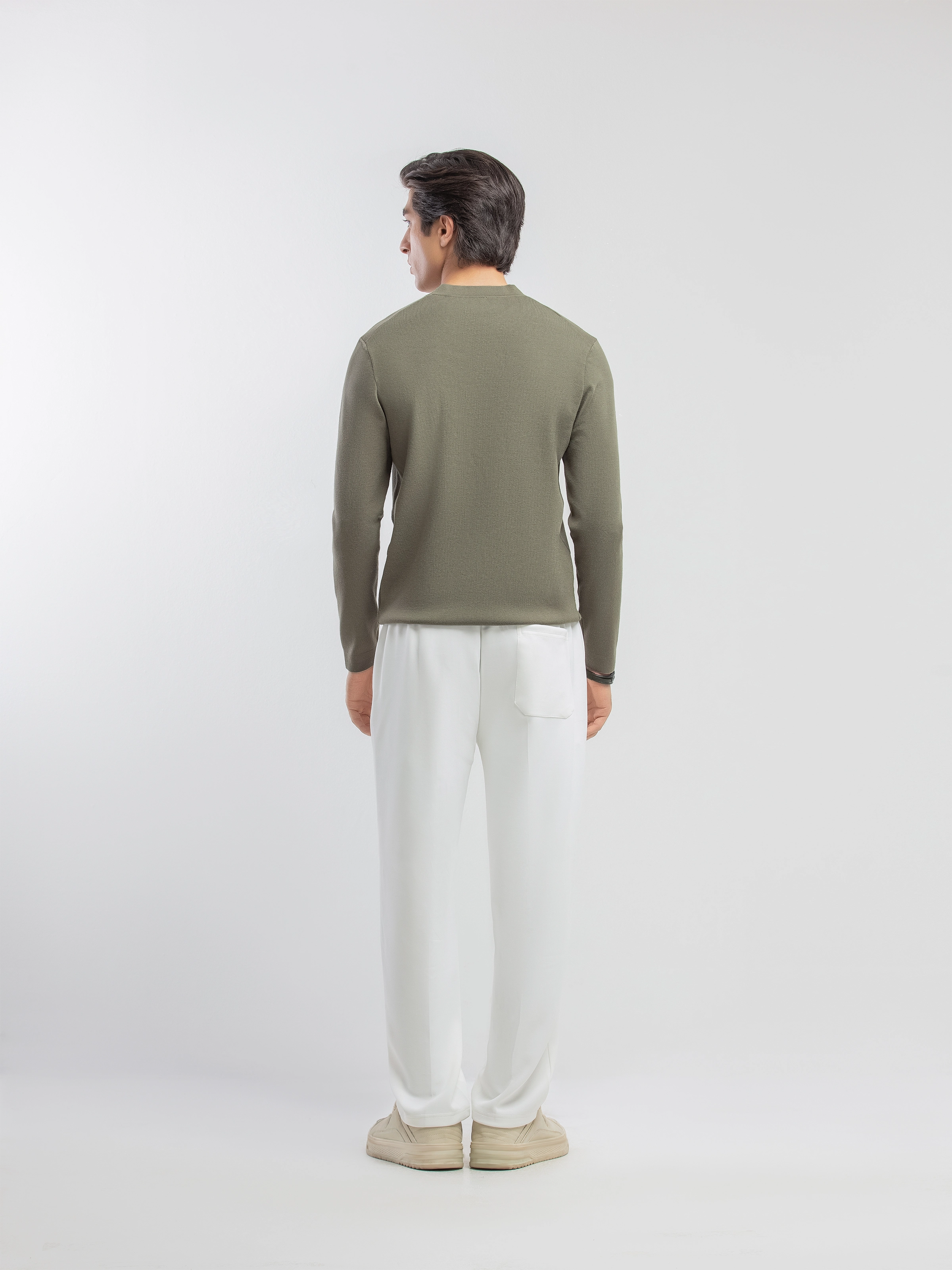 Regular Fit Knitted Sweater - FMTSWT5-071