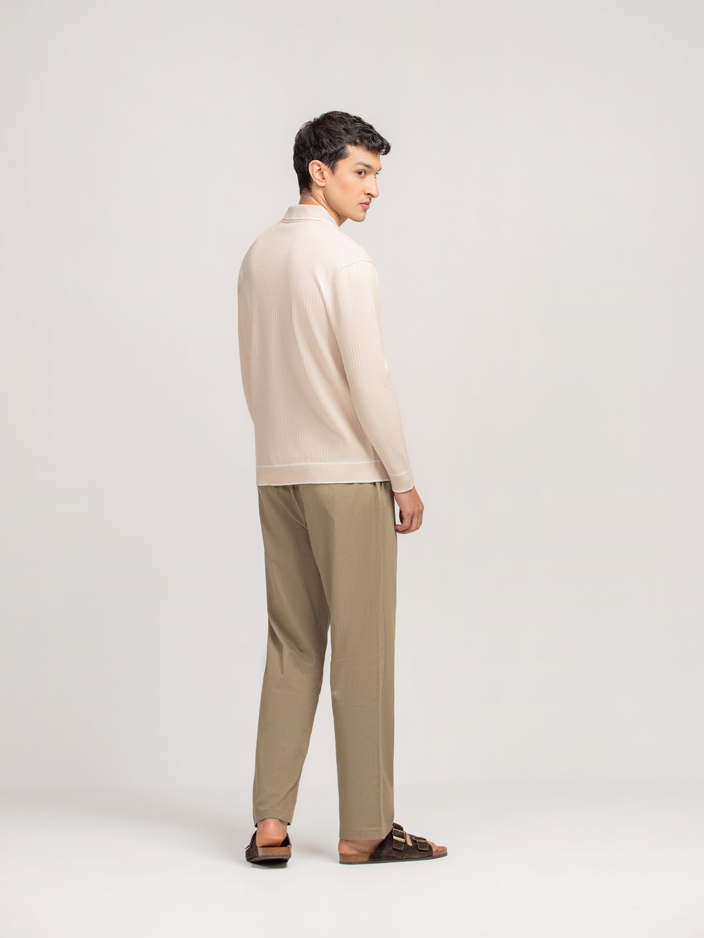 Regular Fit Knitted Sweater Polo - FMTSWT5-073