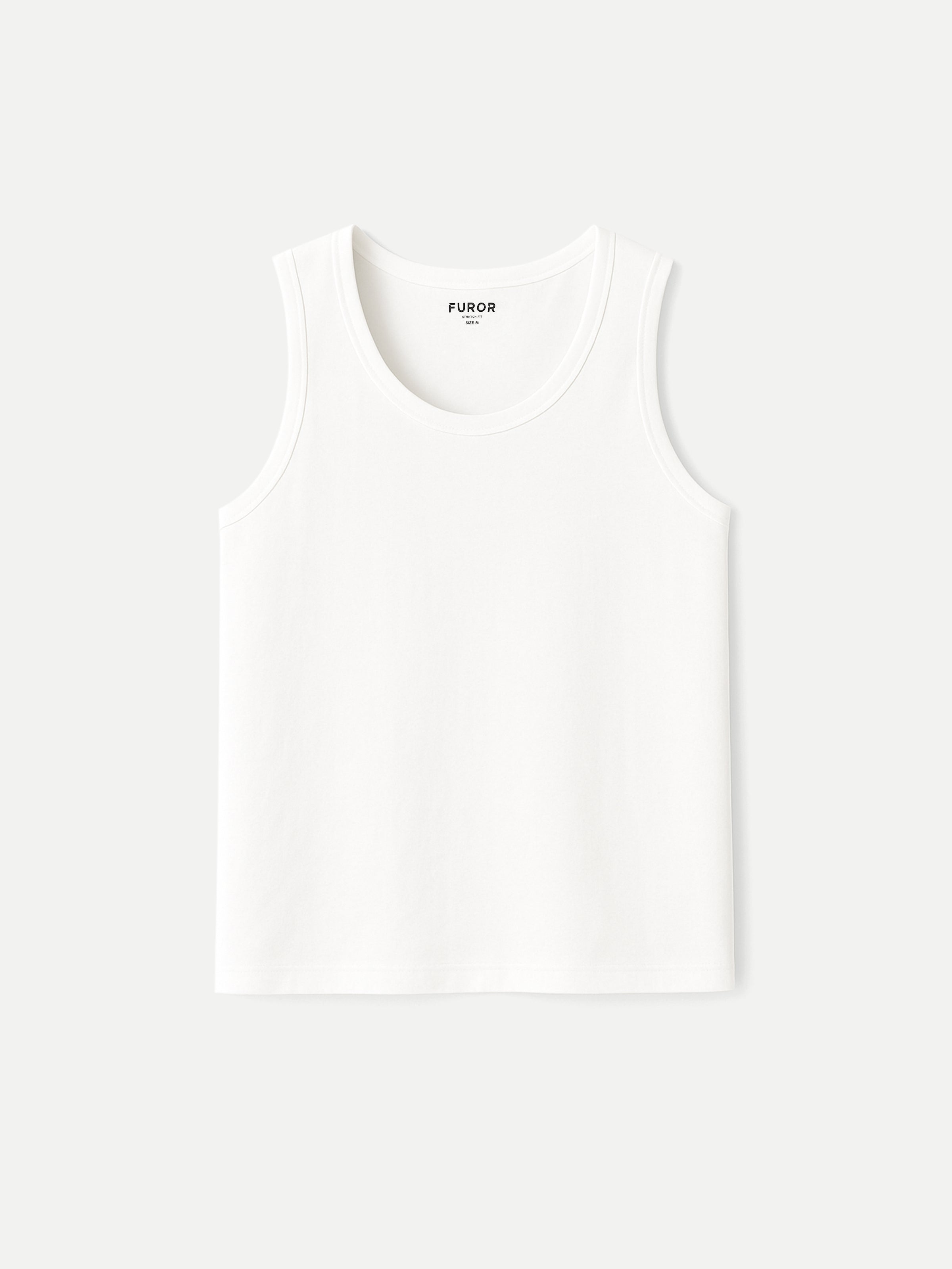 Regular Fit Ribbed Vest - FMTV5-002