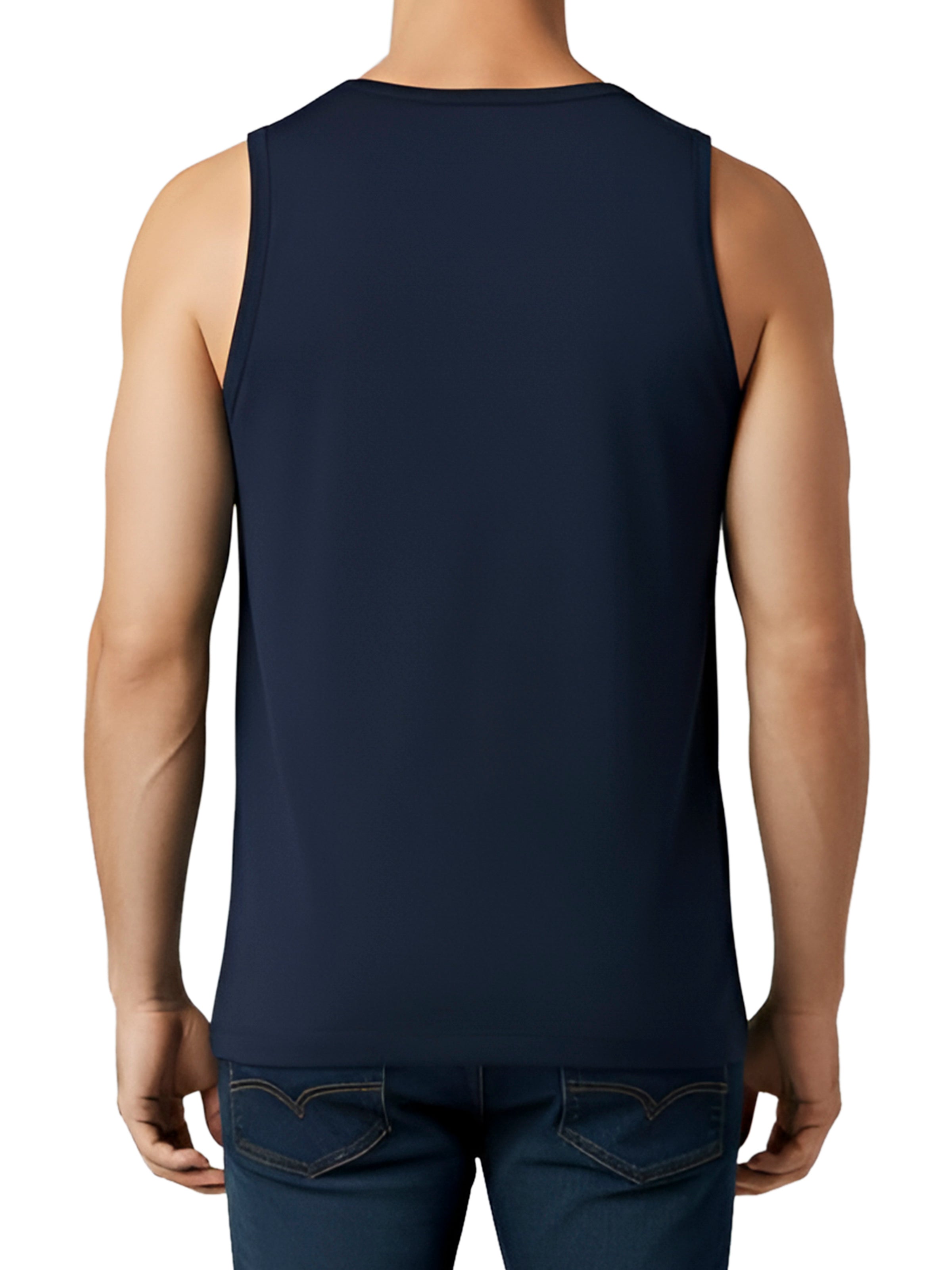 Regular Fit Ribbed Vest - FMTV5-003