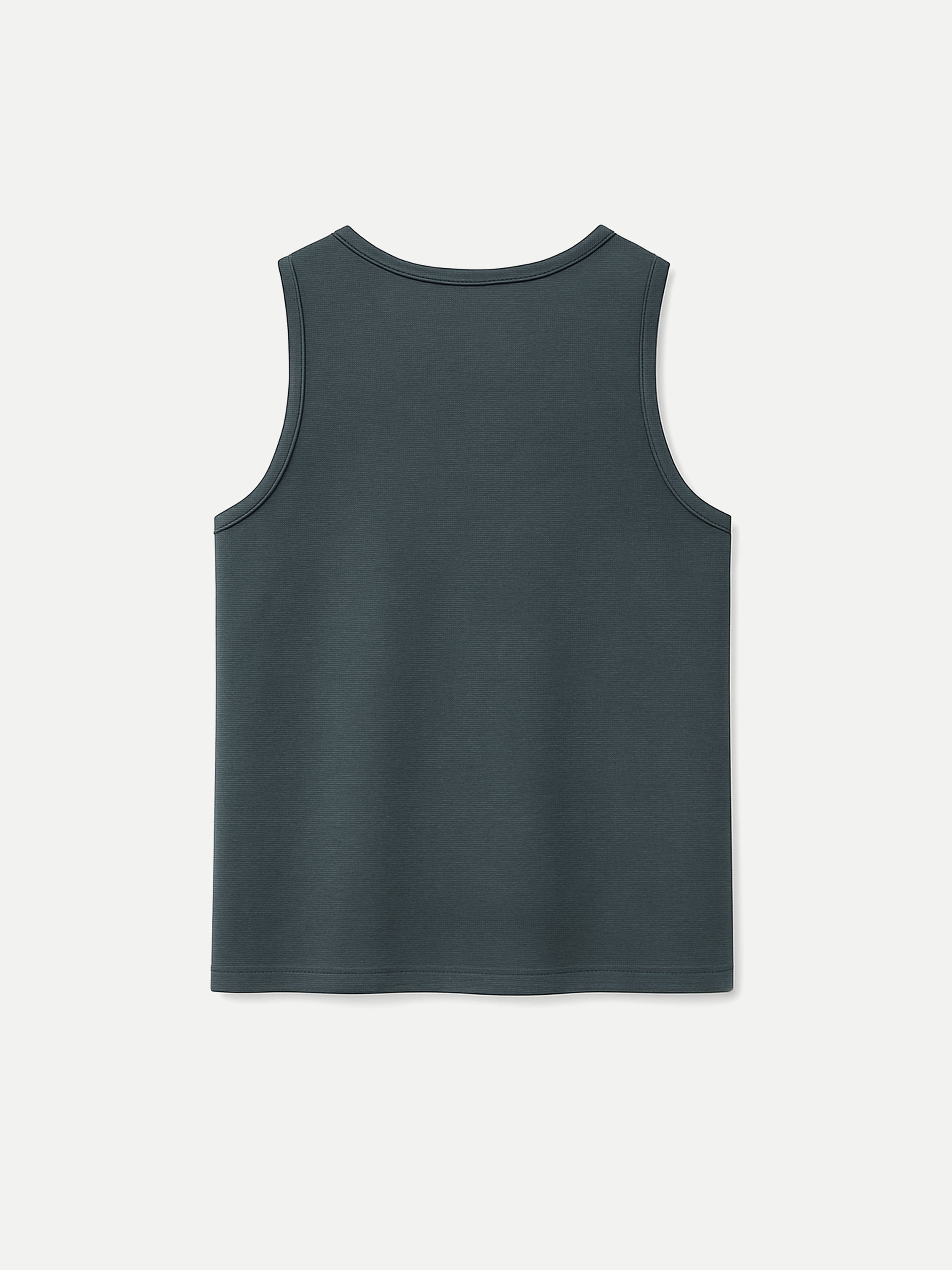 Regular Fit Ribbed Vest - FMTV5-004