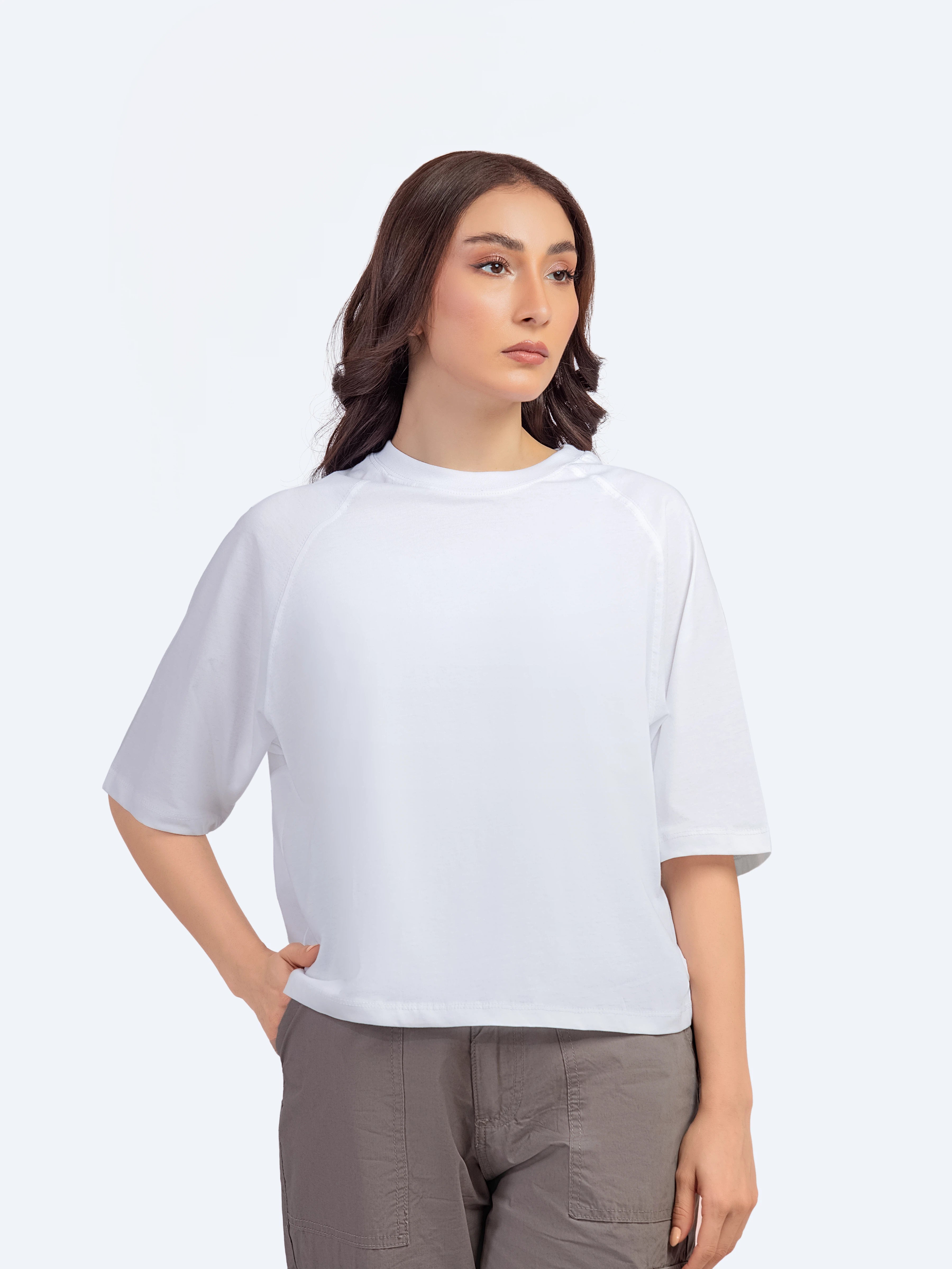 Cropped Basic Tee - FWTBT5-002