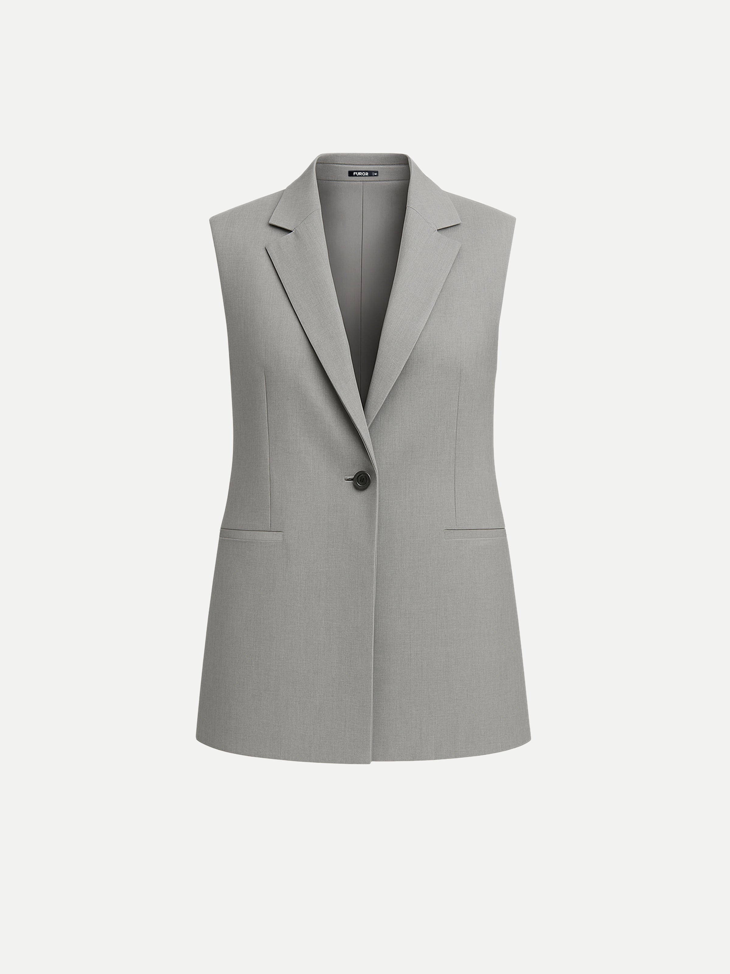 Slim Fit Peak Collar Waistcoat - FWTCSL24-002
