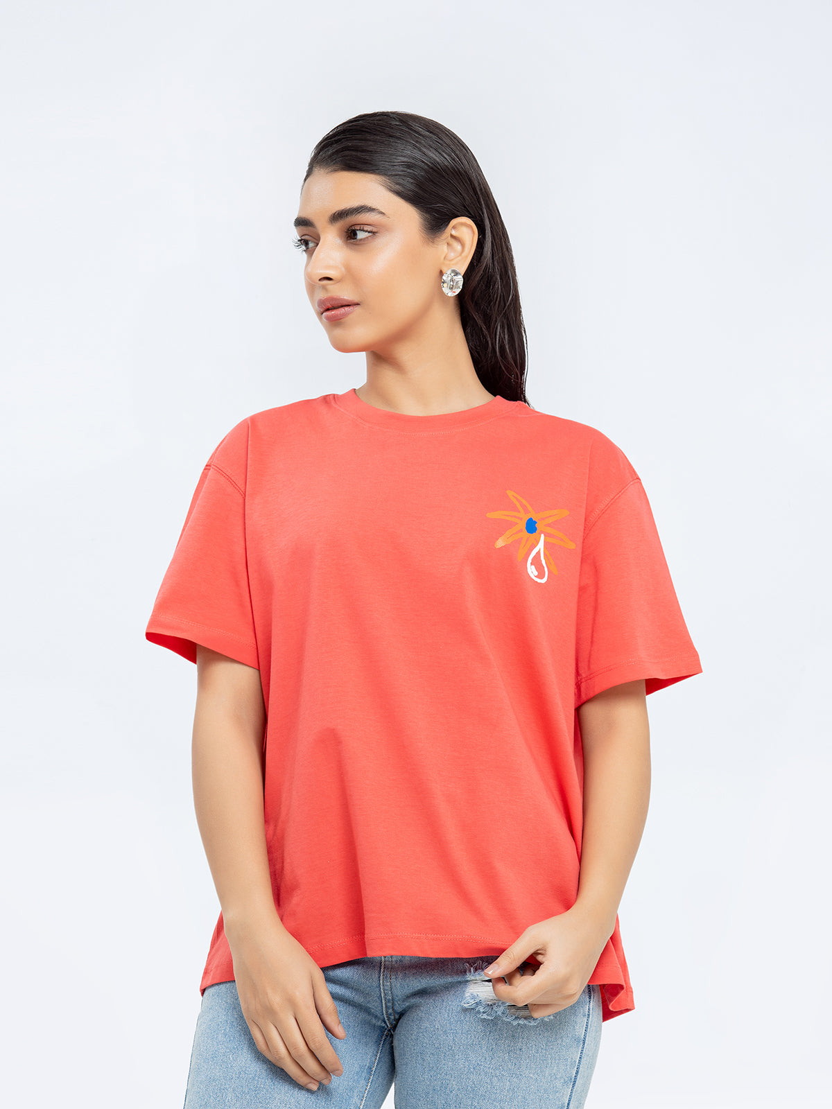 Relaxed Fit Graphic Tee - FWTGT24-019