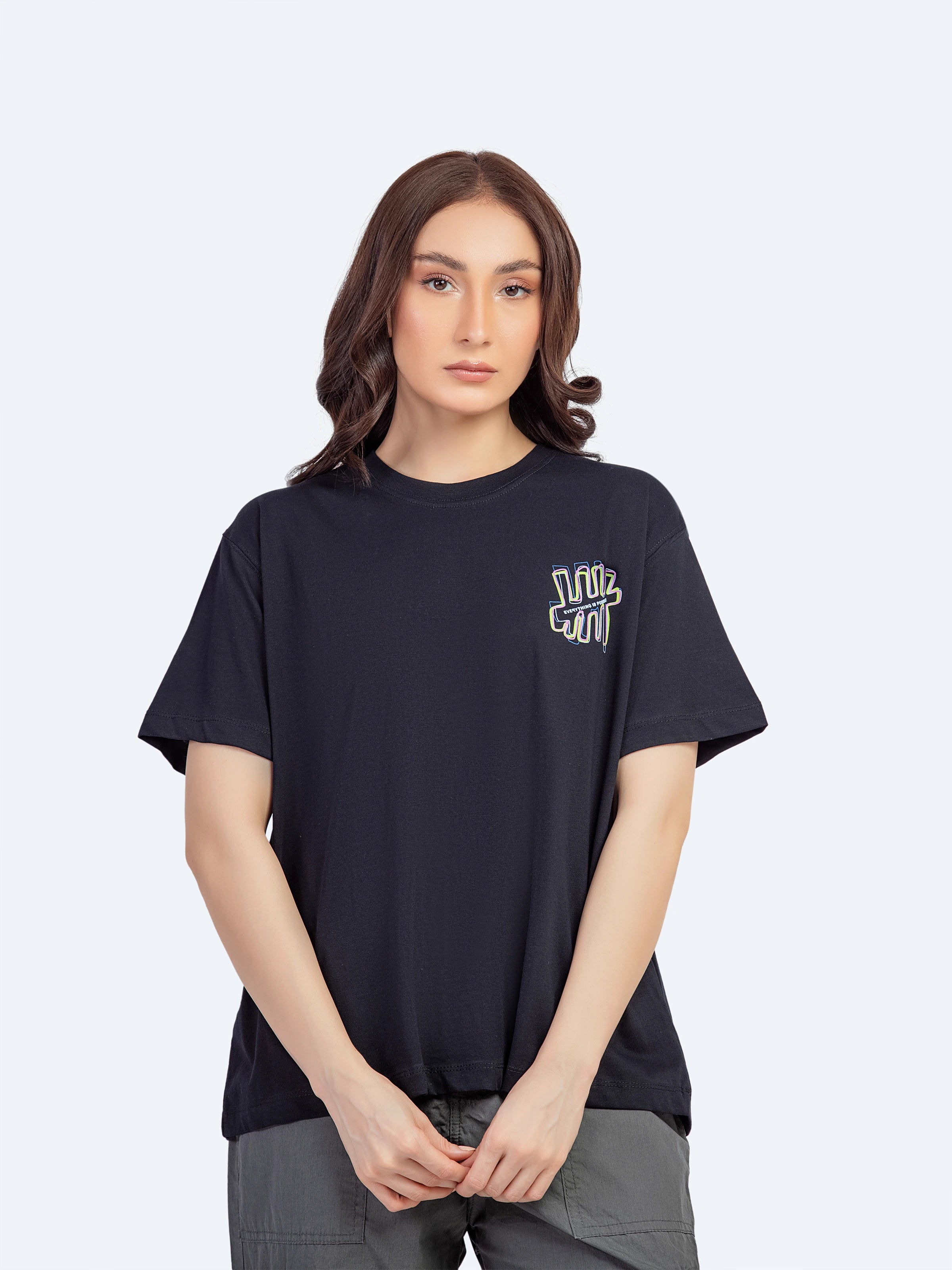 Regular Fit Graphic Tee - FWTGT5-005