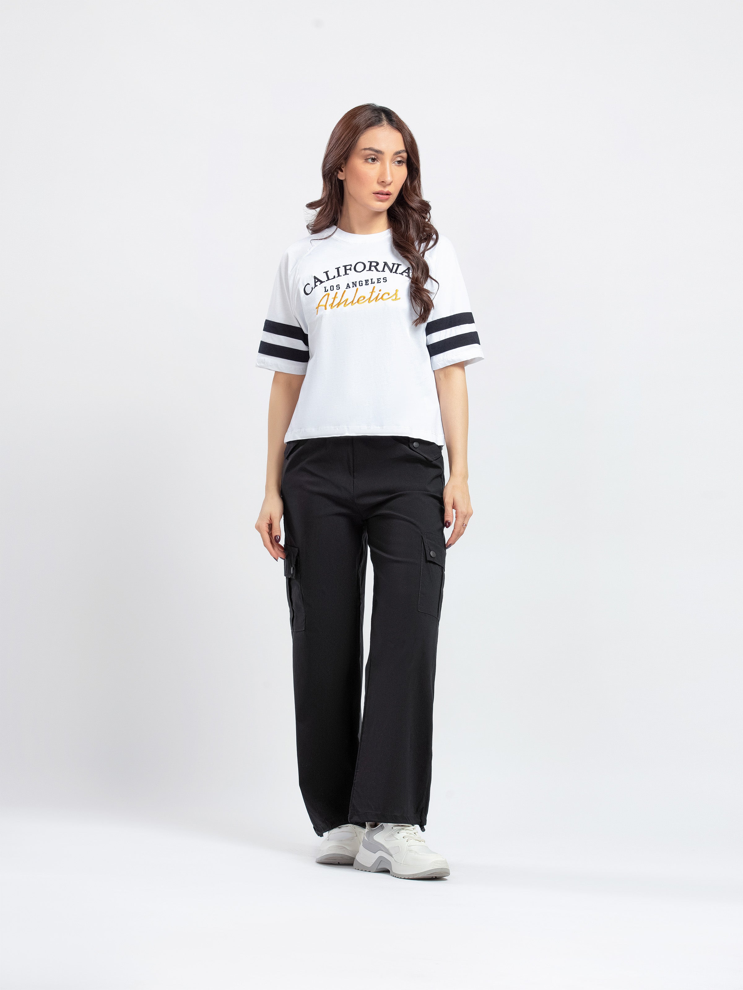 Cropped Graphic Tee - FWTGT5-008