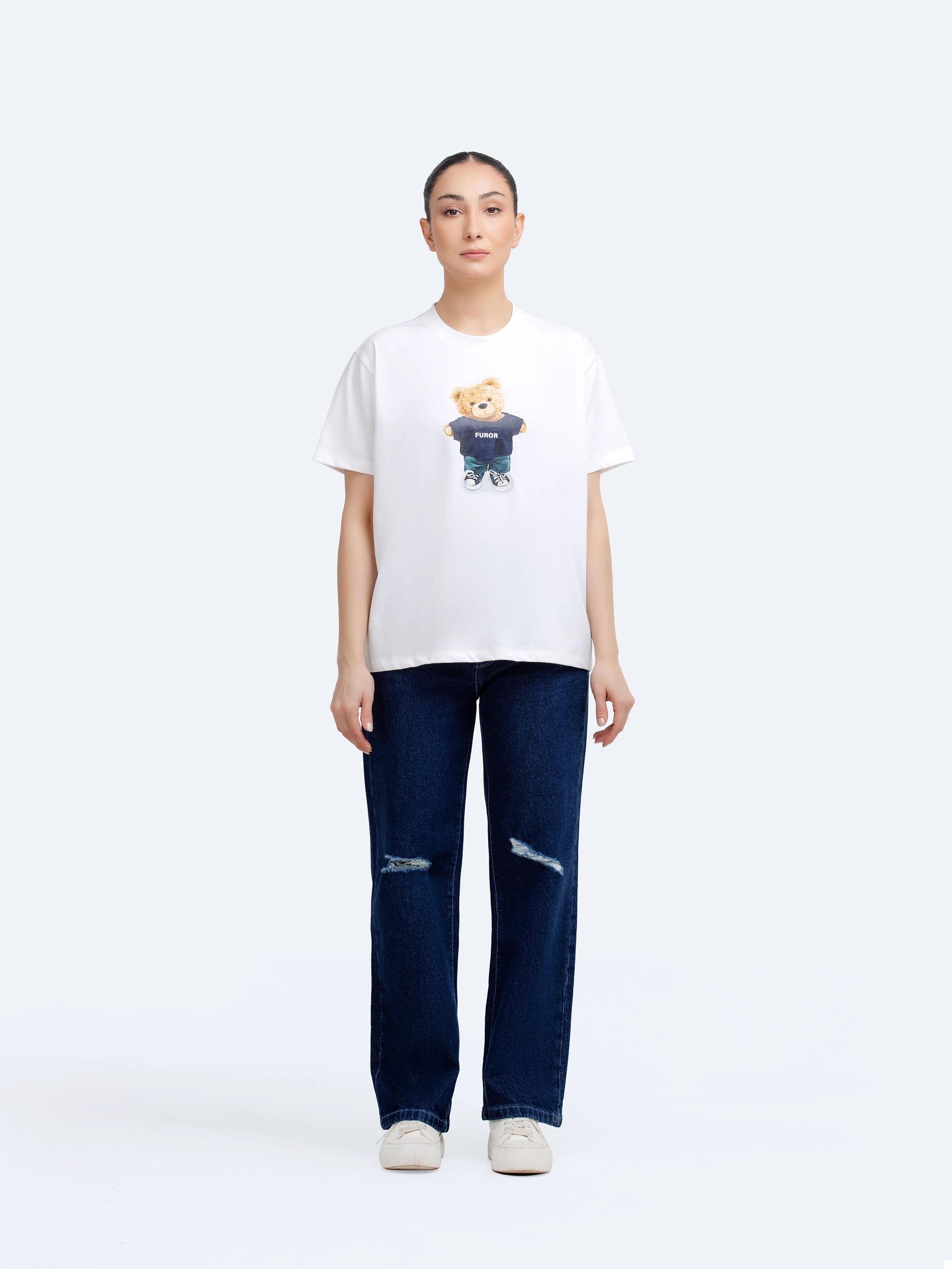 Relaxed Fit Graphic Tee - FWTGT5-011