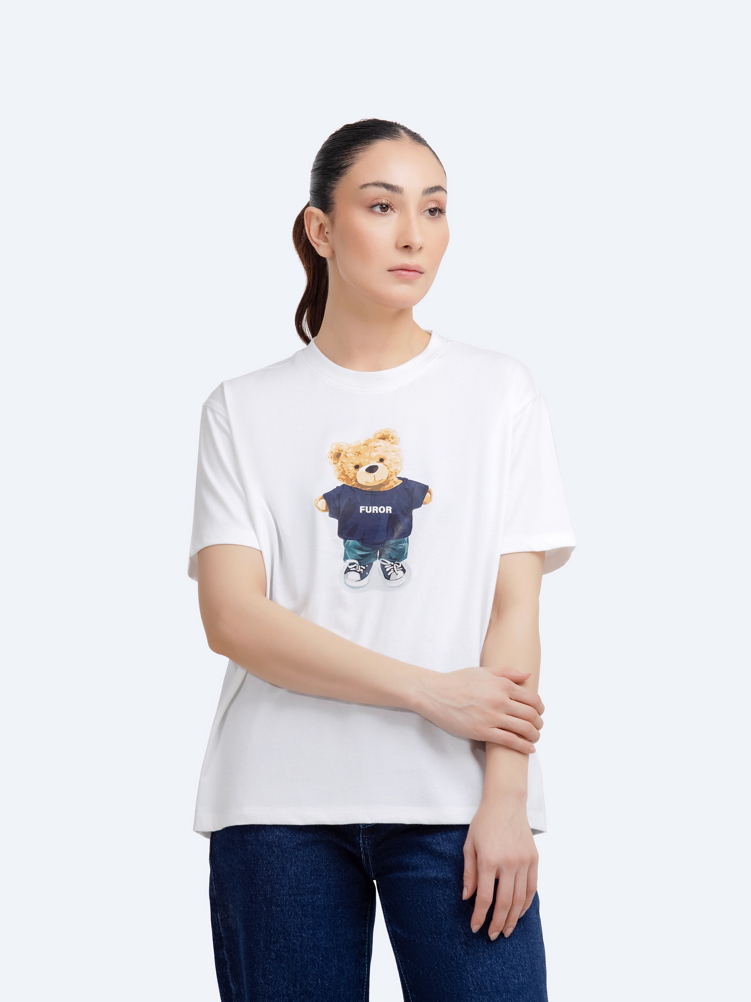 Relaxed Fit Graphic Tee - FWTGT5-011