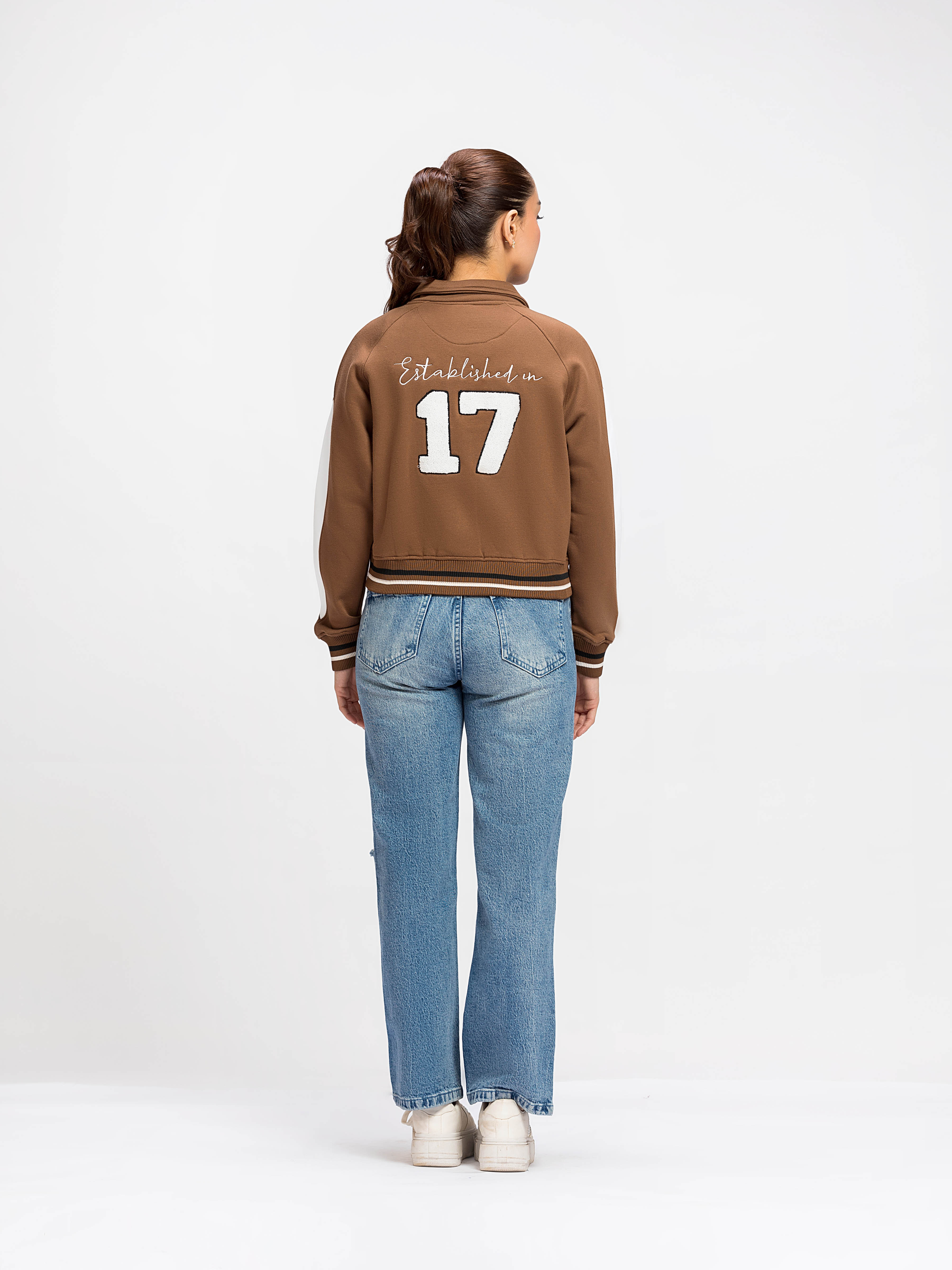 Fleece Varsity Jacket - FWTJK24-001