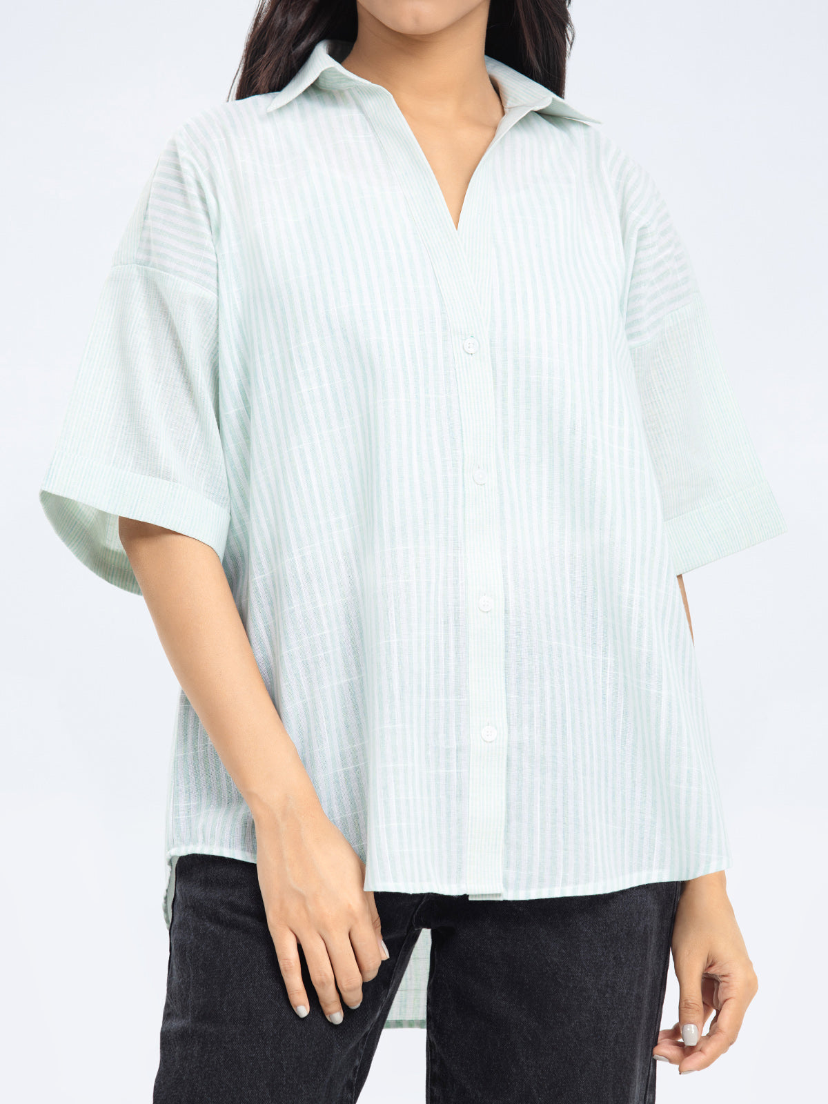 Striped Regular Fit Shirt - FWTS24-028