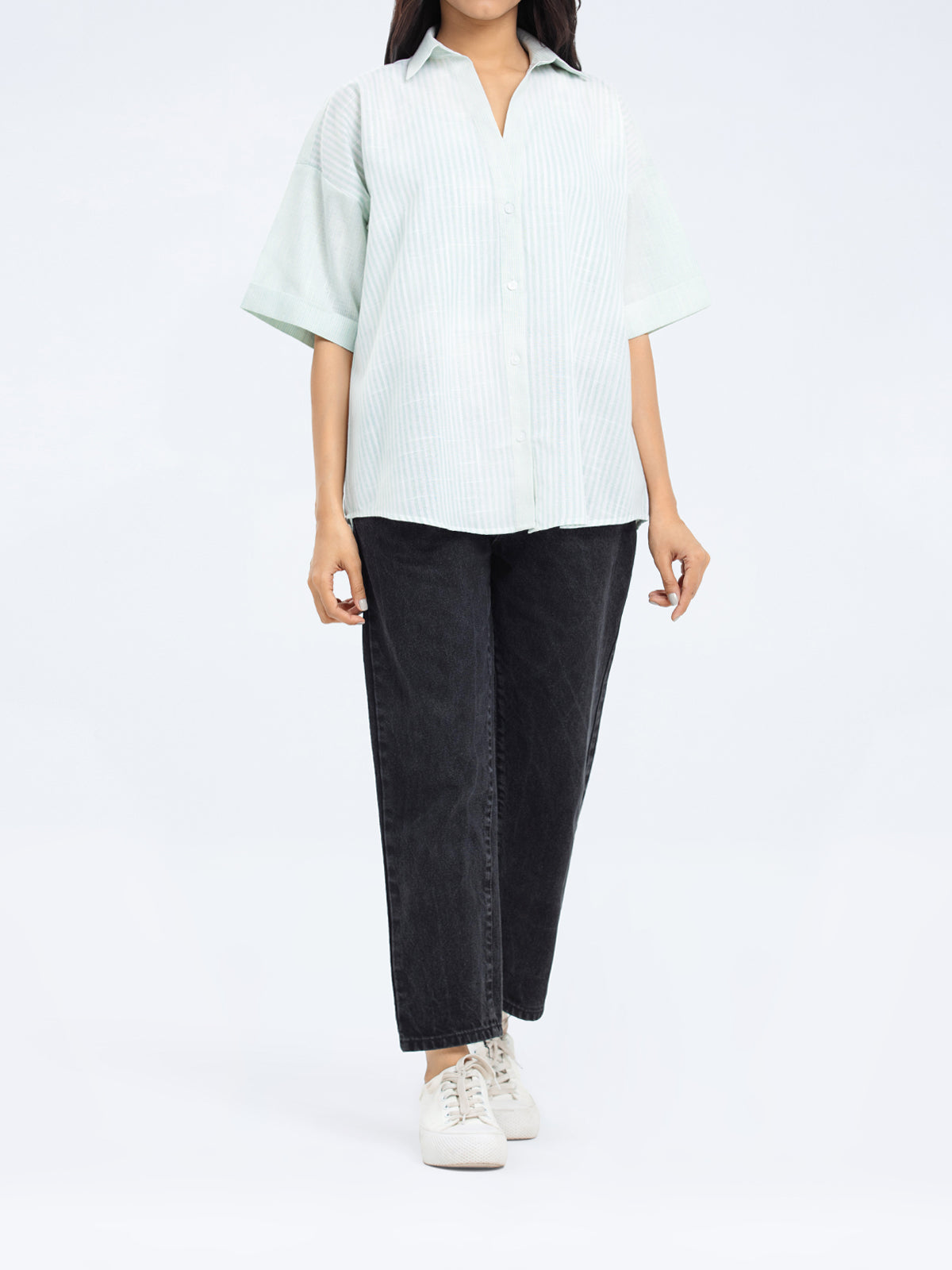 Striped Regular Fit Shirt - FWTS24-028