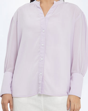 Relaxed Fit Button Down Shirt - FWTS24-050