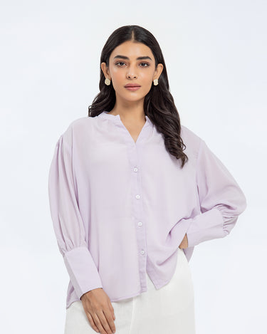 Relaxed Fit Button Down Shirt - FWTS24-050