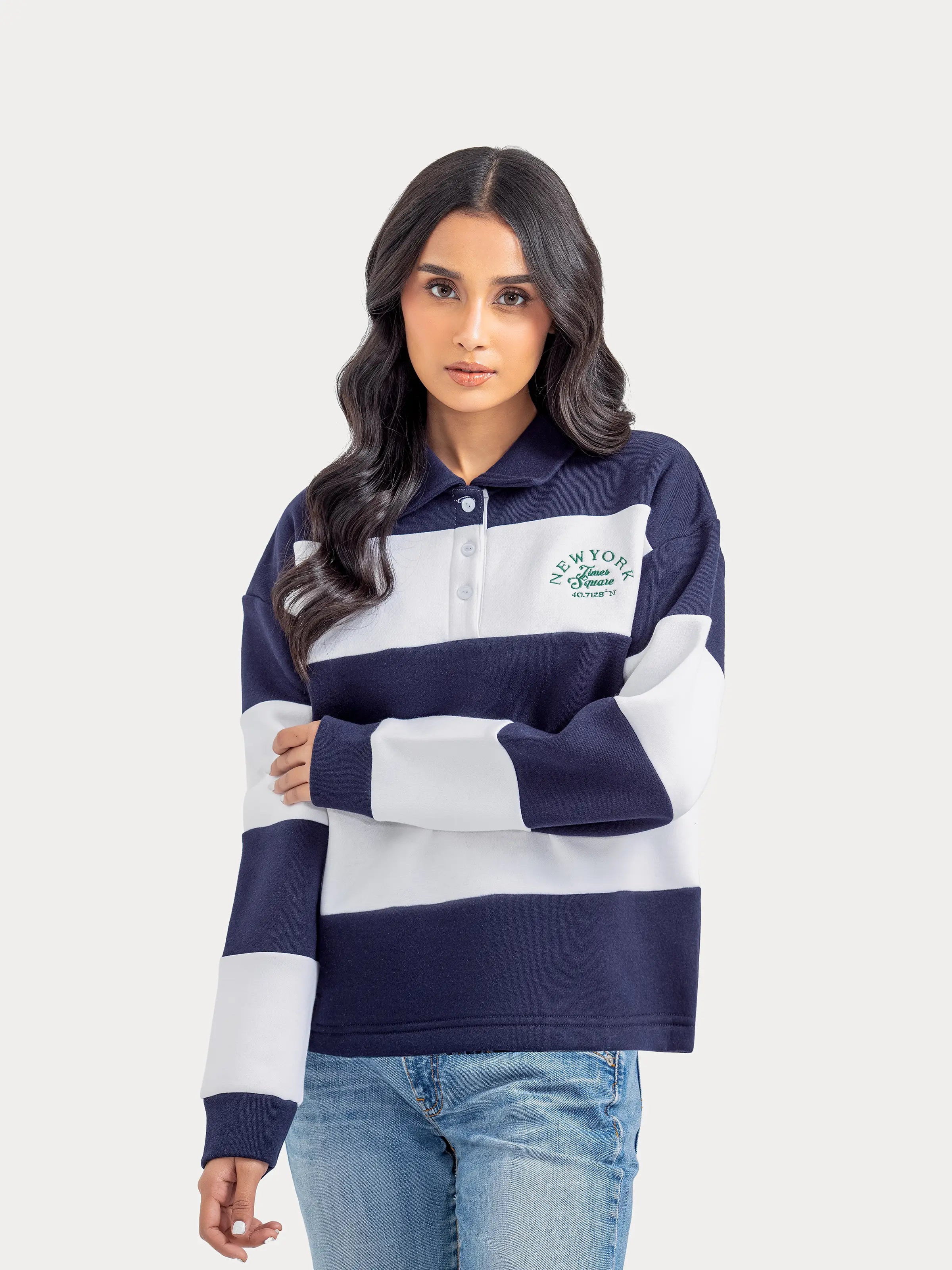 Striped Sweatshirt - FWTSS24-015