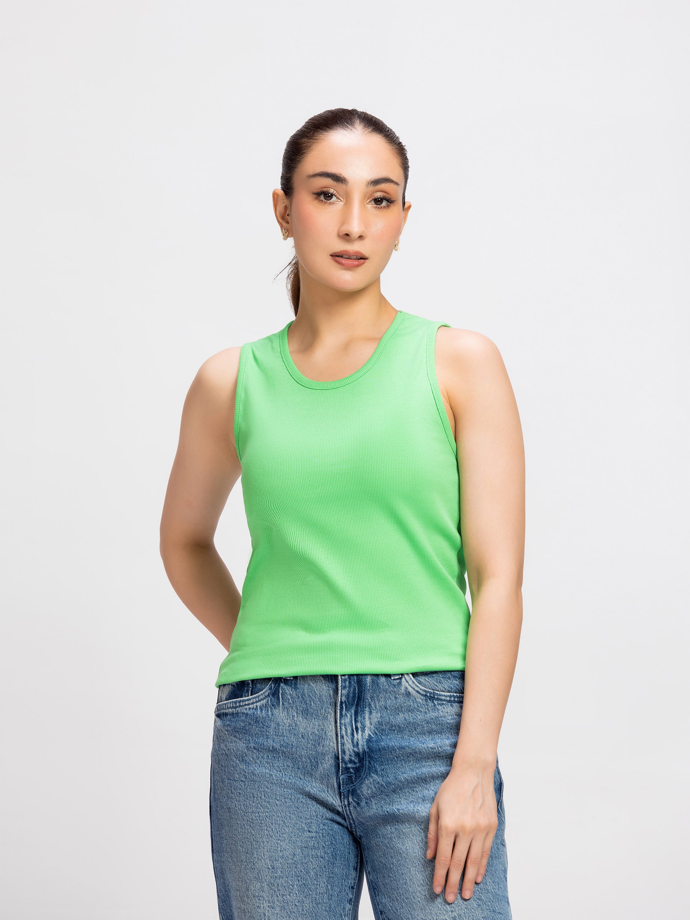 Ribbed Tank Top - FWTT24-015