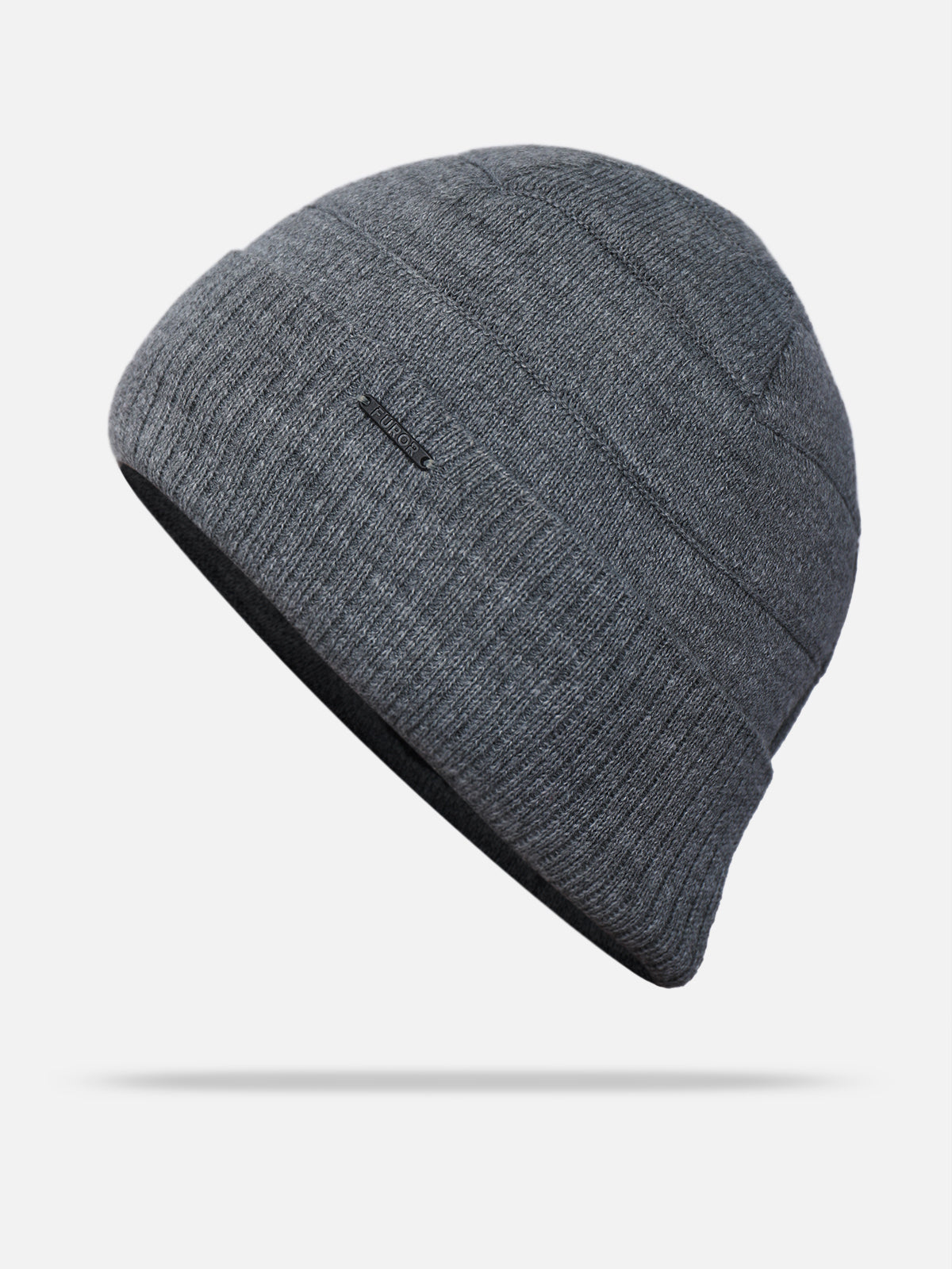 Grey Knitted Beanie - FABC21-006