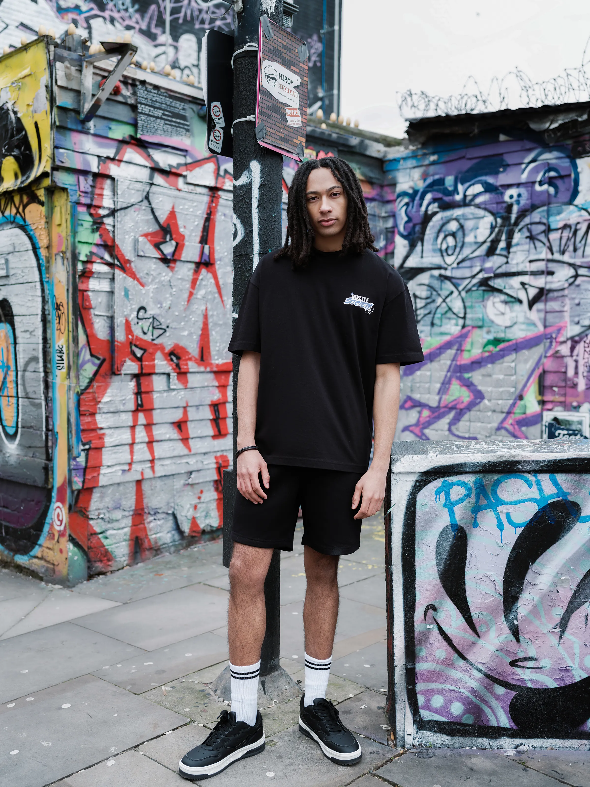 Buy FUROR Regular Fit Half Zipper Collar Sweatshirt online