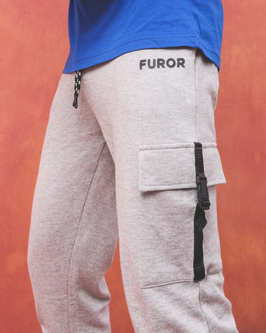 Men's Heather Grey Jogger Pant - FMBT21-060