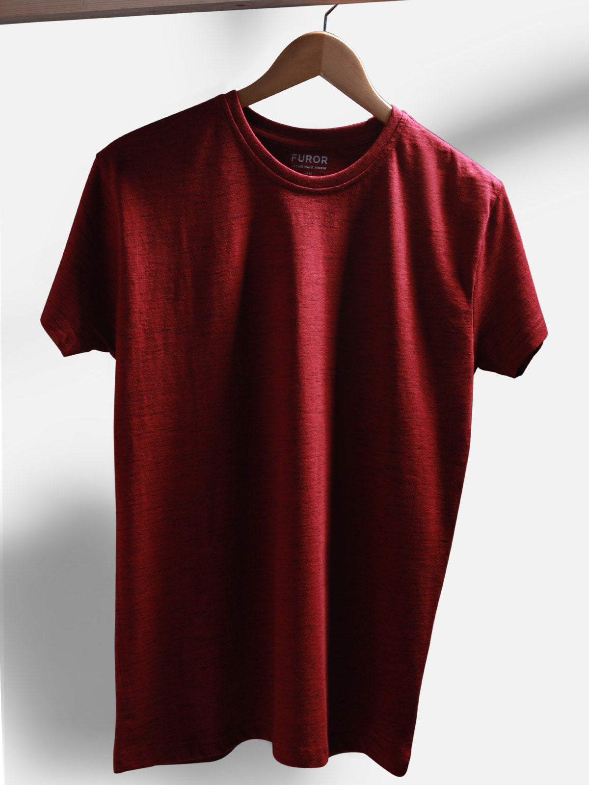 Men's Rust Basic T-Shirt - FMTBT19-068