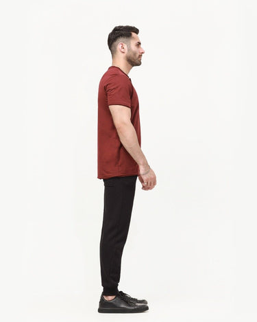 Men's Maroon Classic Tee - FMTCT23-004