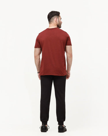 Men's Maroon Classic Tee - FMTCT23-004