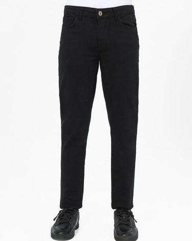 Men's Dark Charcoal Denim Pant - FMBP22-054