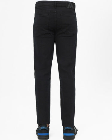 Men's Dark Charcoal Denim Pant - FMBP22-054