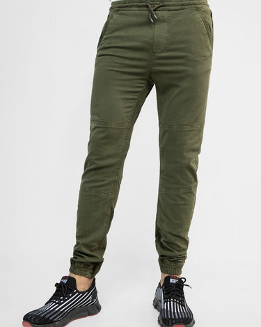 Men's Olive Jogger Pant - FMBTW21-021