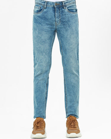 Men's Blue Denim Pant - FMBP22-039