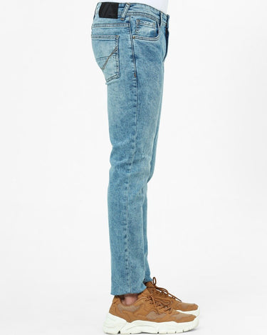 Men's Blue Denim Pant - FMBP22-039