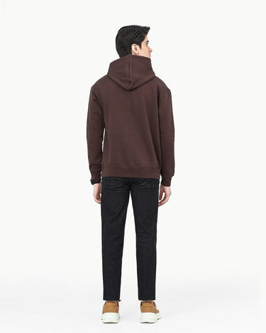 Men's Chocolate Brown Hoodie - FMTH22-002