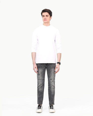 Men's Mid Grey Denim Pant - FMBP22-032