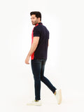 Men's Red Navy Polo Shirt - FMTCP22-015