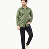 Men's Green Casual Shirt - FMTS22-31651