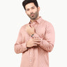 Men's Light Brown Casual Shirt - FMTS22-31650