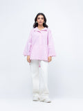 Women's Pink & White Shirt - FWTS23-055