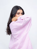 Women's Pink & White Shirt - FWTS23-055