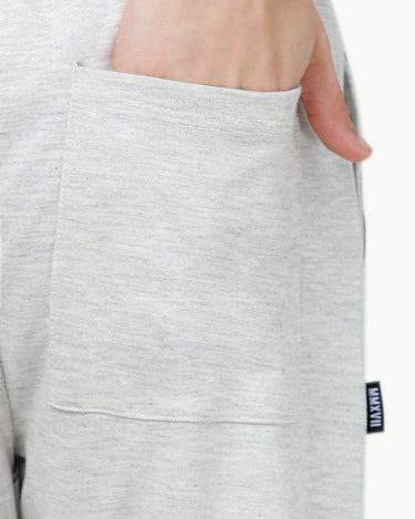 Men's Grey Melange Jogger Pant - FMBT23-020