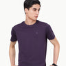 Men's Purple Basic Tee - FMTBT23-006