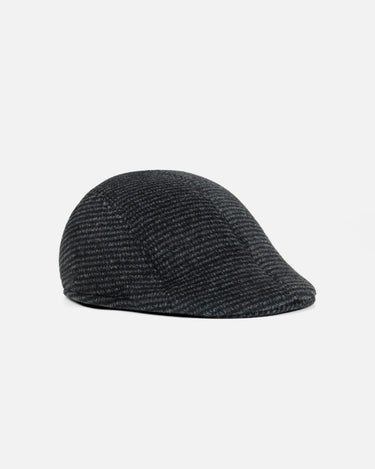 Black Flat Cap - FAC22-050