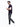 Men's Purple V-Neck Basic Tee - FMTBS22-012