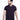 Men's Purple V-Neck Basic Tee - FMTBS22-012