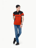 Men's Red Polo Shirt - FMTCP22-035