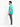 Men's Turquoise Crew Neck Graphic Tee - FMTGL22-003