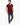 Men's Maroon V-Neck Basic Tee - FMTBS22-011